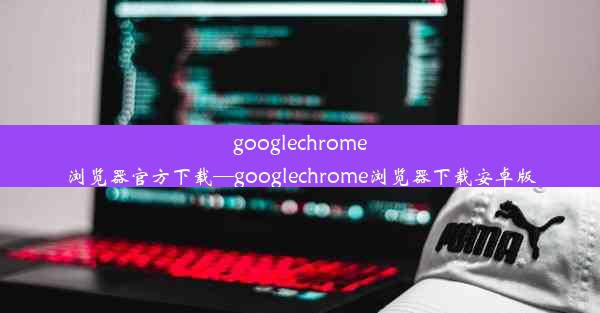 googlechrome浏览器官方下载—googlechrome浏览器下载安卓版