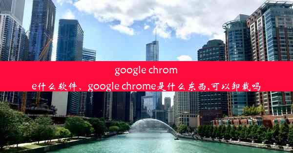 google chrome什么软件、google chrome是什么东西,可以卸载吗