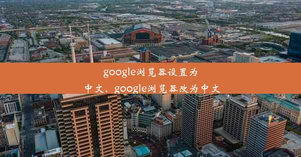 google浏览器设置为中文、google浏览器改为中文