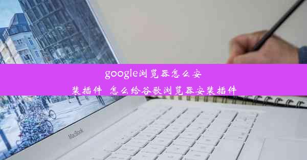 google浏览器怎么安装插件_怎么给谷歌浏览器安装插件