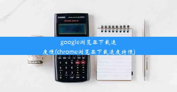 google浏览器下载速度慢(chrome浏览器下载速度特慢)