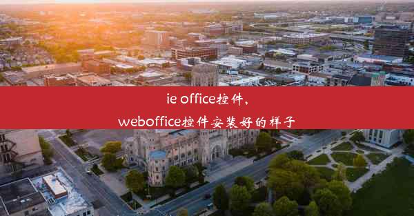 ie office控件,weboffice控件安装好的样子