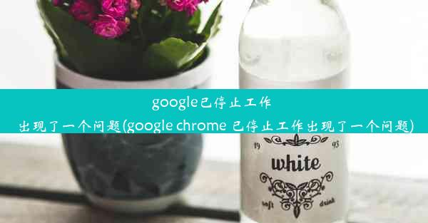 google已停止工作 出现了一个问题(google chrome 已停止工作出现了一个问题)