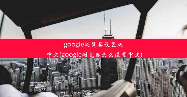 google浏览器设置成中文(google浏览器怎么设置中文)