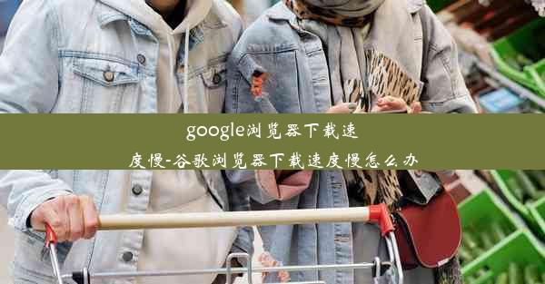 google浏览器下载速度慢-谷歌浏览器下载速度慢怎么办