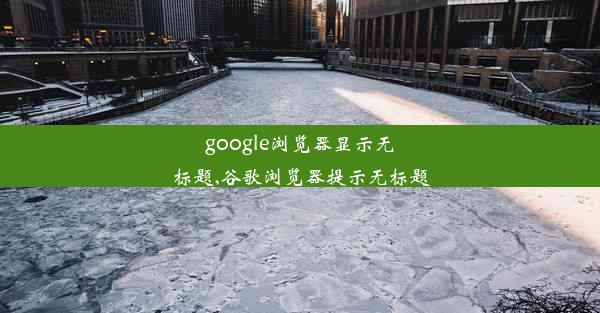 google浏览器显示无标题,谷歌浏览器提示无标题