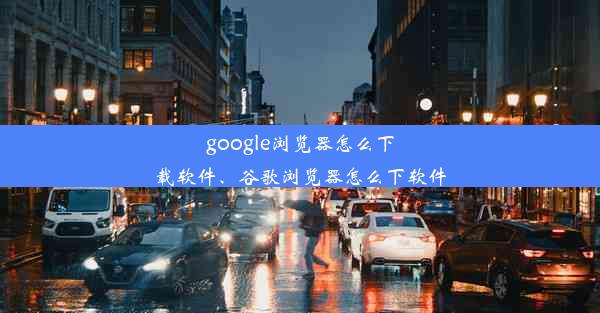 google浏览器怎么下载软件、谷歌浏览器怎么下软件