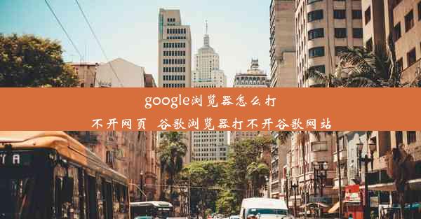 google浏览器怎么打不开网页_谷歌浏览器打不开谷歌网站