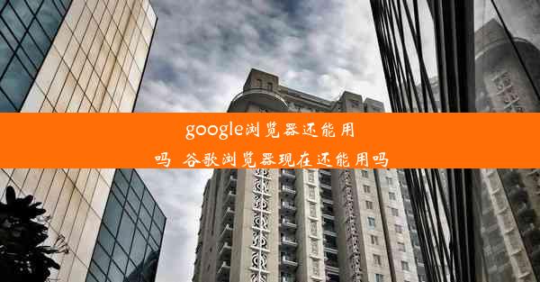 google浏览器还能用吗_谷歌浏览器现在还能用吗