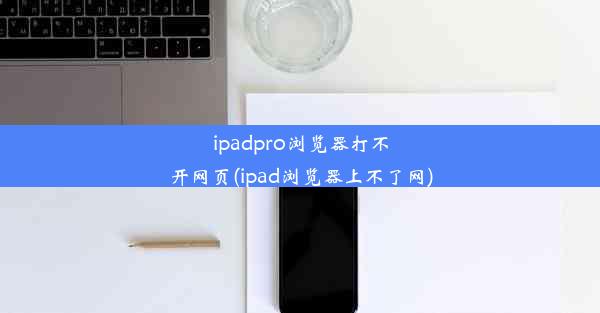 ipadpro浏览器打不开网页(ipad浏览器上不了网)