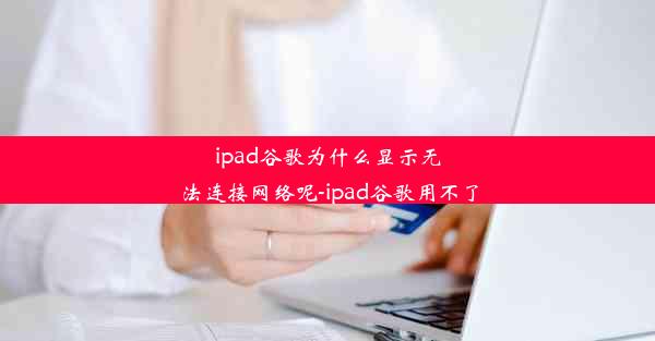 ipad谷歌为什么显示无法连接网络呢-ipad谷歌用不了