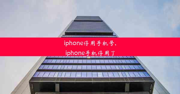 iphone停用手机号,iphone手机停用了