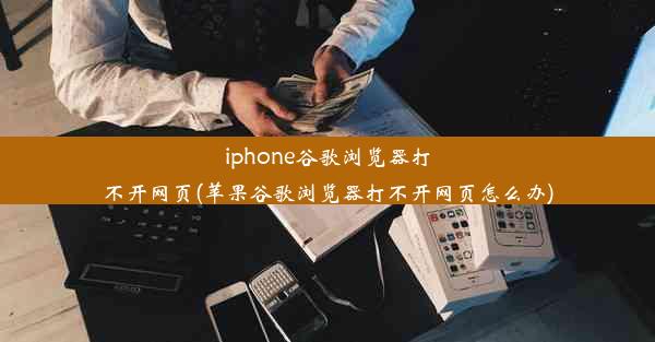 iphone谷歌浏览器打不开网页(苹果谷歌浏览器打不开网页怎么办)