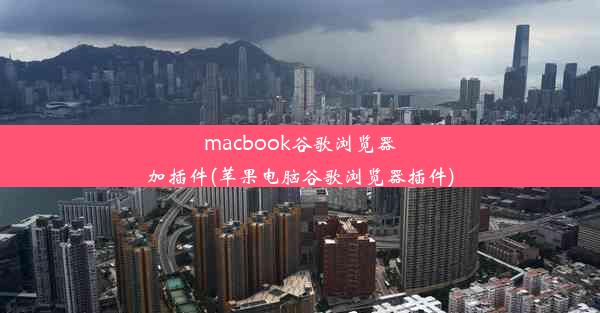 macbook谷歌浏览器加插件(苹果电脑谷歌浏览器插件)