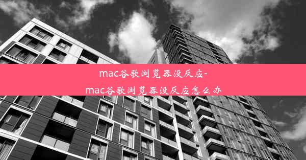 mac谷歌浏览器没反应-mac谷歌浏览器没反应怎么办