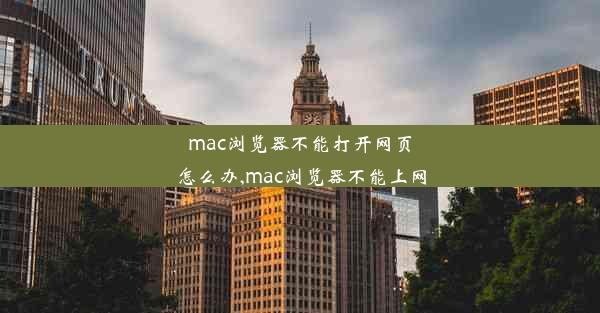 mac浏览器不能打开网页怎么办,mac浏览器不能上网