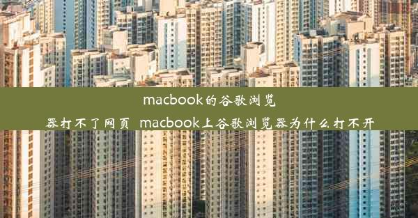 macbook的谷歌浏览器打不了网页_macbook上谷歌浏览器为什么打不开