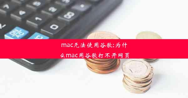 mac无法使用谷歌;为什么mac用谷歌打不开网页