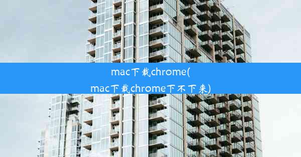 mac下载chrome(mac下载chrome下不下来)