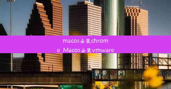 macos安装chrome_Macos安装vmware