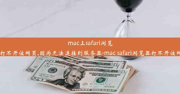 mac上safari浏览器打不开该网页,因为无法连接到服务器-mac safari浏览器打不开该网页