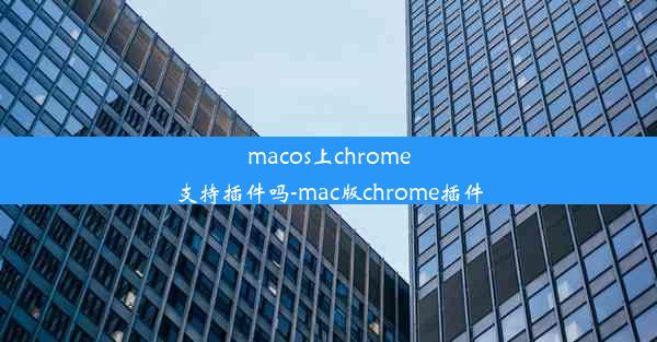 macos上chrome支持插件吗-mac版chrome插件