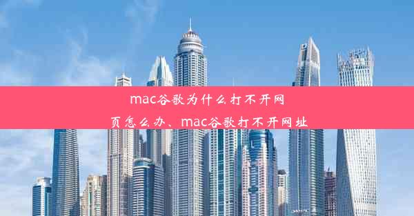 mac谷歌为什么打不开网页怎么办、mac谷歌打不开网址