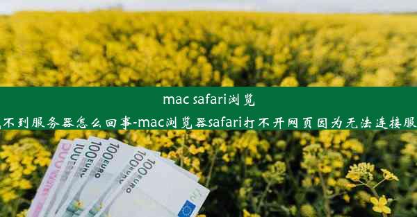 mac safari浏览器找不到服务器怎么回事-mac浏览器safari打不开网页因为无法连接服务器