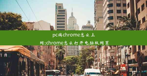 pc端chrome怎么上网;chrome怎么打开电脑版网页