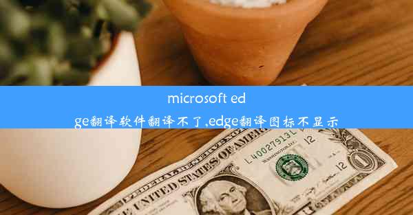 microsoft edge翻译软件翻译不了,edge翻译图标不显示