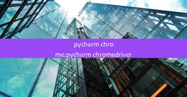 pycharm chrome;pycharm chromedriver