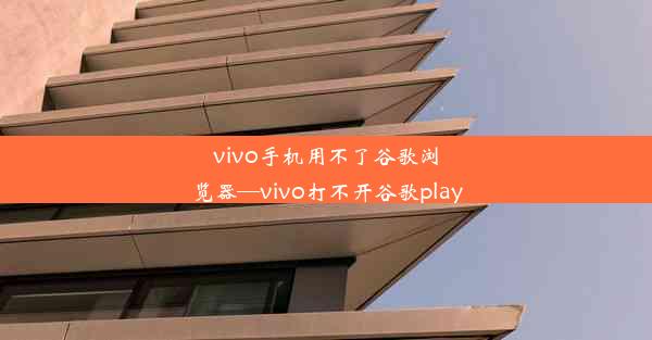 vivo手机用不了谷歌浏览器—vivo打不开谷歌play