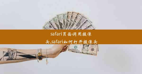 safari页面调用摄像头,safari如何打开摄像头