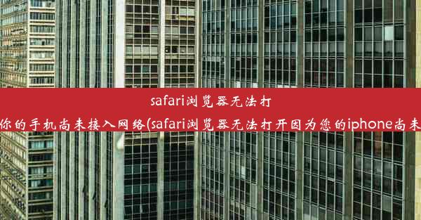 safari浏览器无法打开网页因为你的手机尚未接入网络(safari浏览器无法打开因为您的iphone尚未接入互联网)