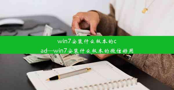 win7安装什么版本的cad—win7安装什么版本的微信好用