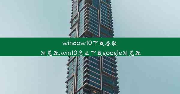 window10下载谷歌浏览器,win10怎么下载google浏览器