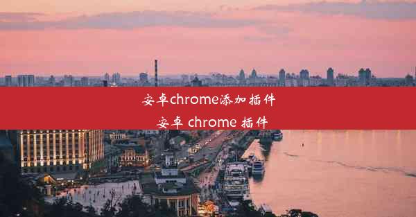 安卓chrome添加插件_安卓 chrome 插件