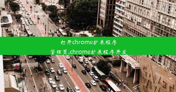 打开chrome扩展程序管理页,chrome扩展程序开发