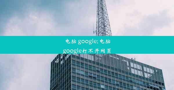 电脑 google;电脑google打不开网页