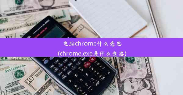 电脑chrome什么意思(chrome.exe是什么意思)