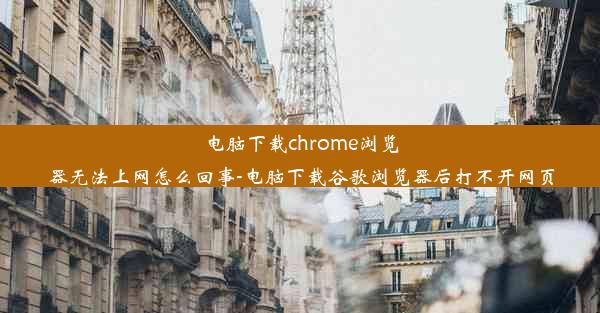 电脑下载chrome浏览器无法上网怎么回事-电脑下载谷歌浏览器后打不开网页