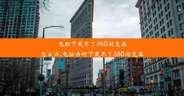 电脑下载不了360浏览器怎么办,电脑为何下载不了360浏览器