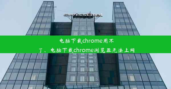 电脑下载chrome用不了、电脑下载chrome浏览器无法上网