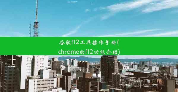 谷歌f12工具操作手册(chrome的f12功能介绍)