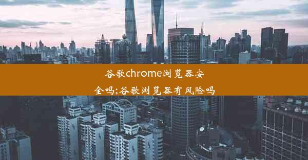 谷歌chrome浏览器安全吗;谷歌浏览器有风险吗