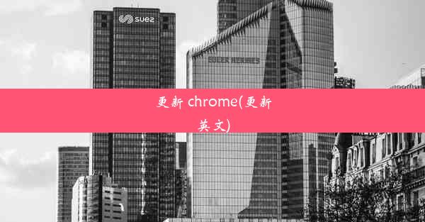 更新 chrome(更新英文)