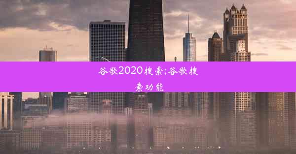 谷歌2020搜索;谷歌搜索功能