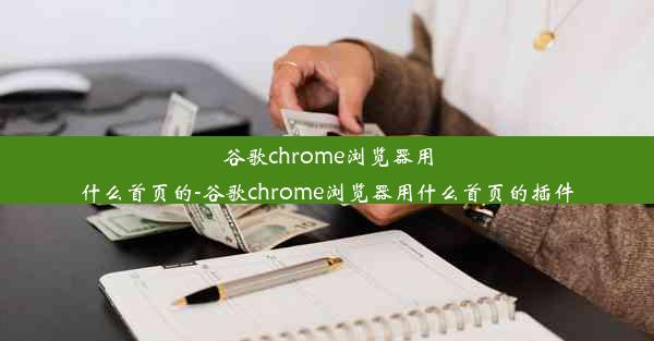 谷歌chrome浏览器用什么首页的-谷歌chrome浏览器用什么首页的插件