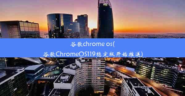 谷歌chrome os(谷歌ChromeOS119稳定版开始推送)