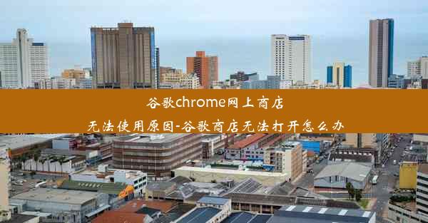 谷歌chrome网上商店无法使用原因-谷歌商店无法打开怎么办